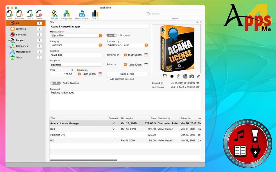 #1. Back2Me (macOS) Bởi: @pps4Me