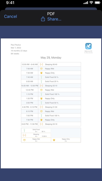 Baby Log 24h screenshot-3