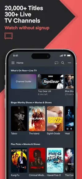 Game screenshot Plex: Watch Live TV and Movies apk