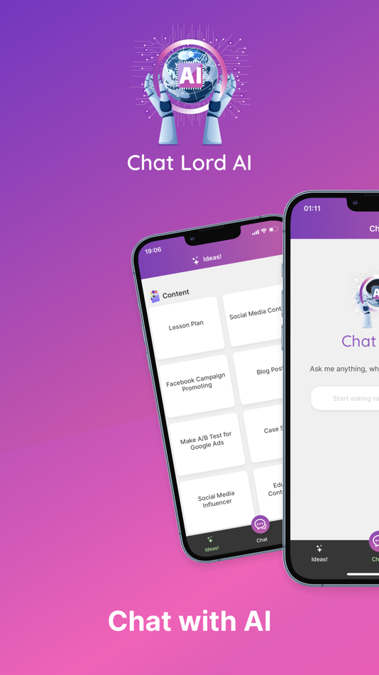 #1. Chatlord AI - Ask AI Chatbot (iOS) 来自: Emre Kaya