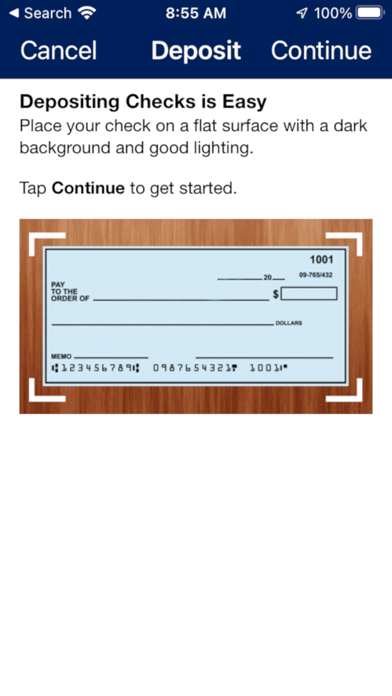 Touchstone Bank Business Screenshot