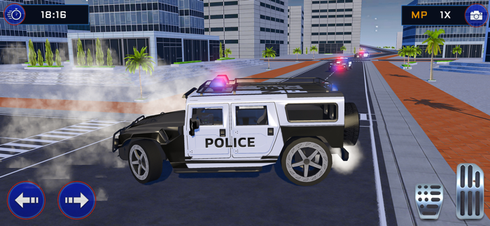 Police Car Drift Racing Games