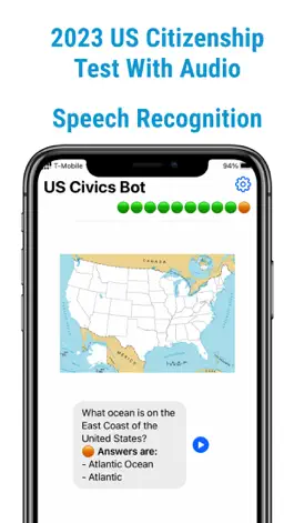 Game screenshot US Citizenship Test Bot 2023 mod apk