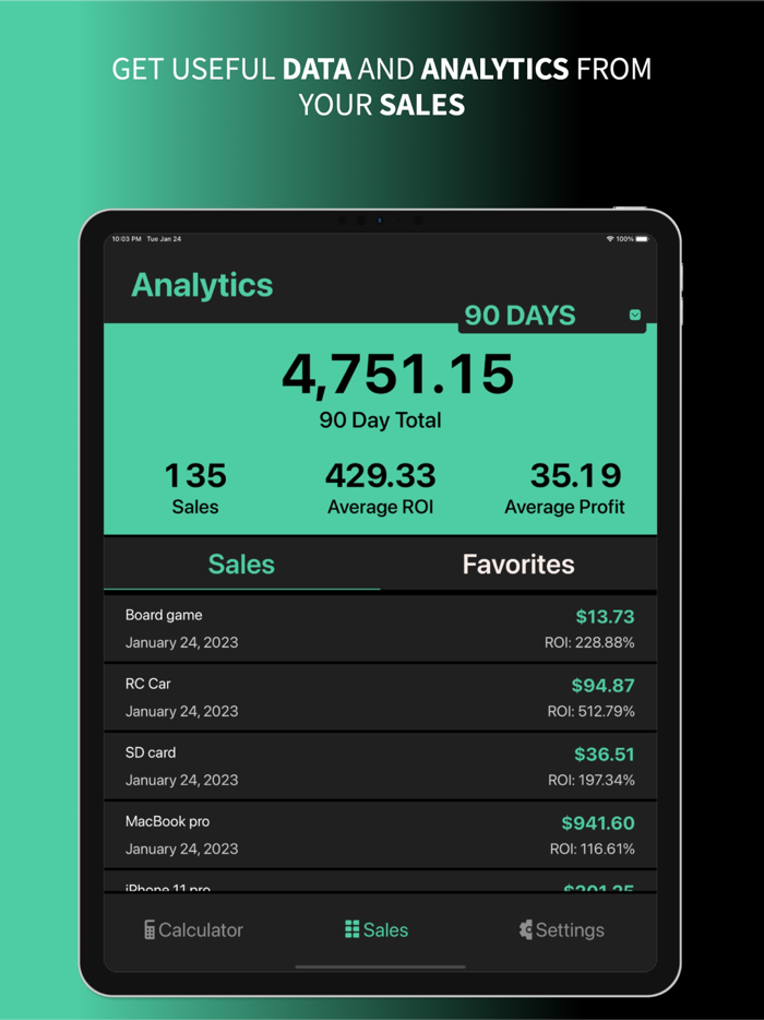 eProfit eBay Profit Calculator