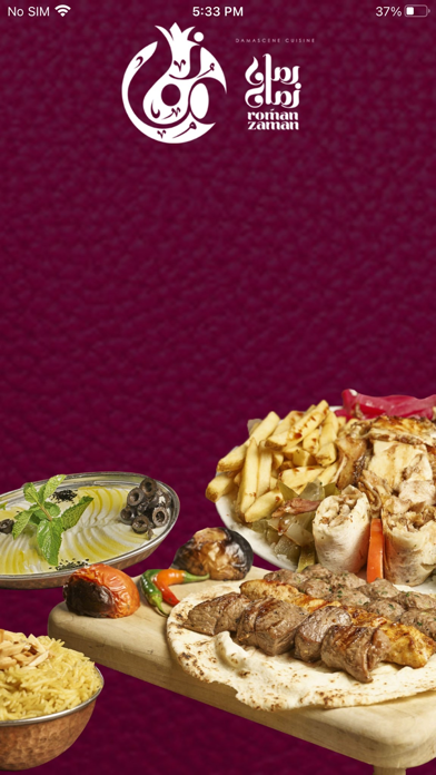 Roman Zaman Restaurant Screenshot