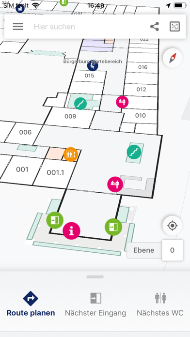 RathausNavi Bochum Screenshot