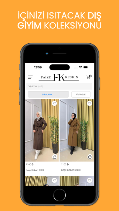 Faize Keskin - Eleganza Butik Screenshot