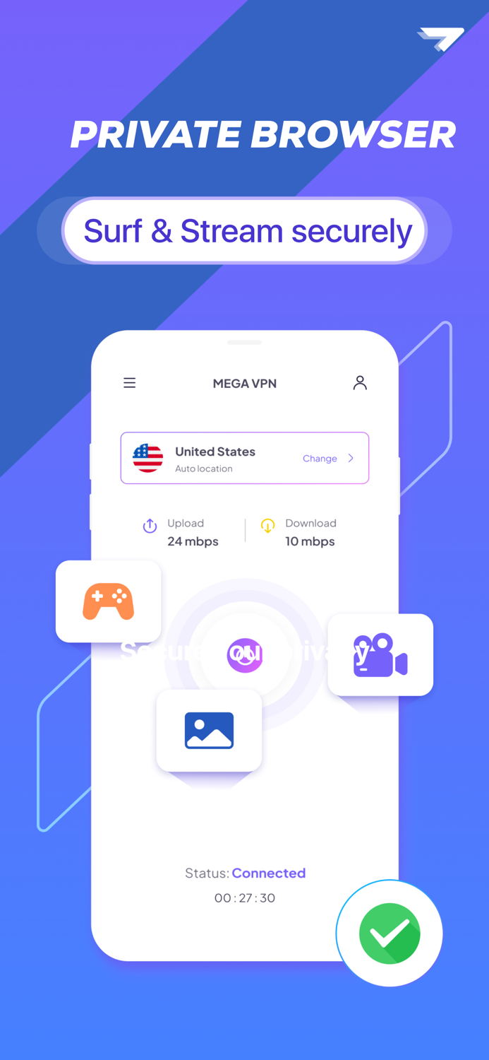 Mega VPN - IP Changer Proxy