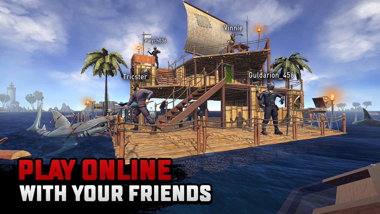 Raft® Survival: Multiplayer screenshot 1