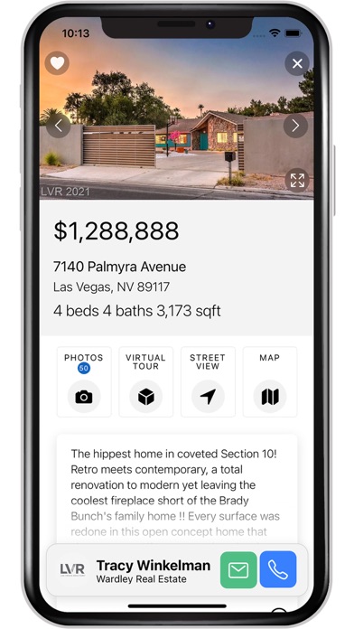 LVR Home Search Screenshot