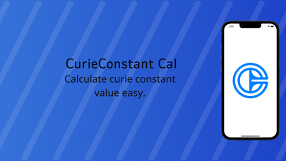 Screenshot #1 pour CurieConstant Cal