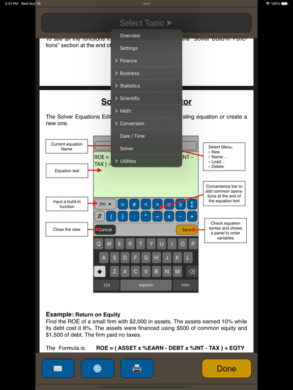 RLM-19BX iPad screenshot 5 - Productivity app