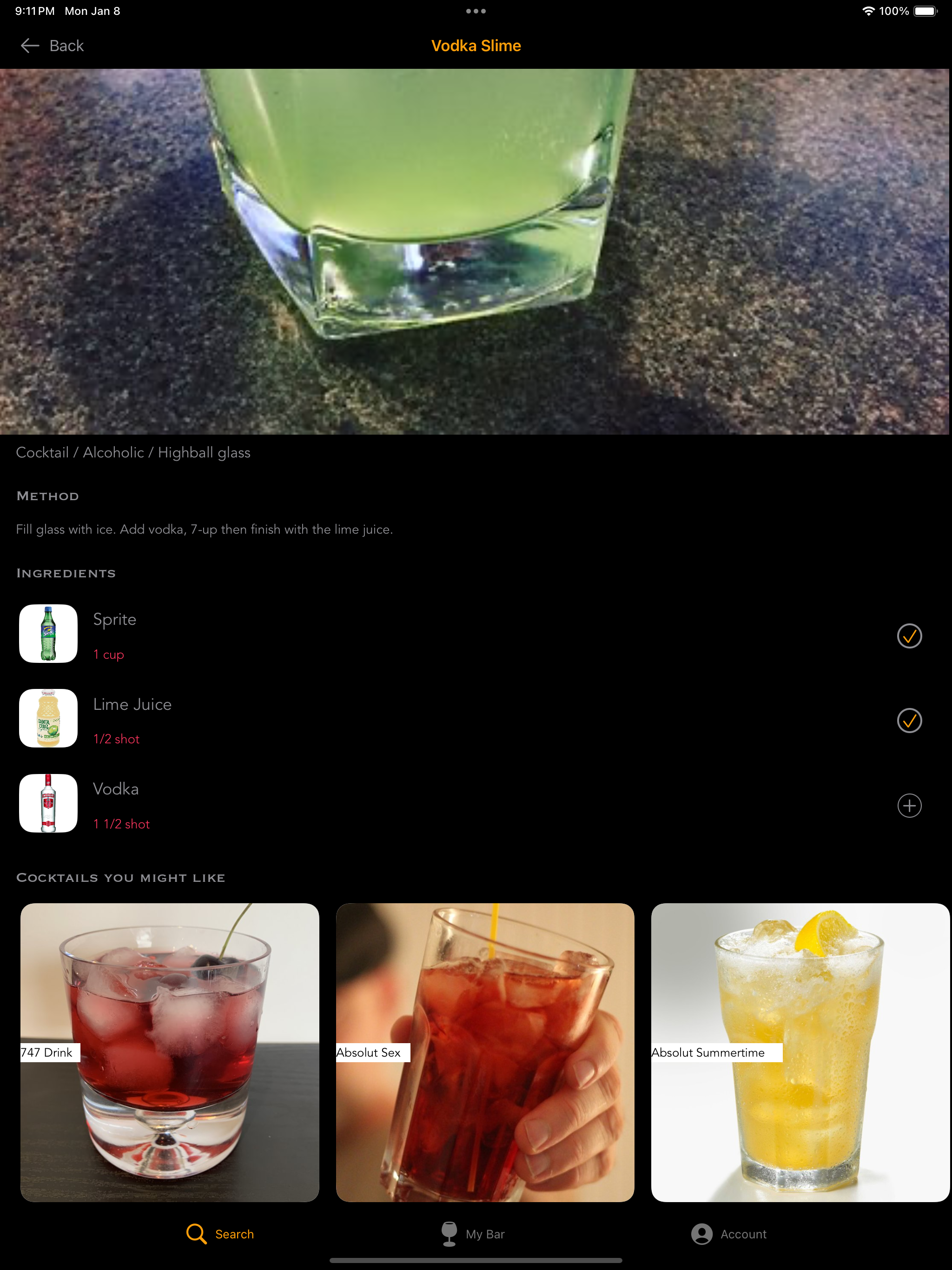 Cocktail Recipes Network