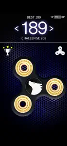 Super Fidget Hand Spinner screenshot #2 for iPhone