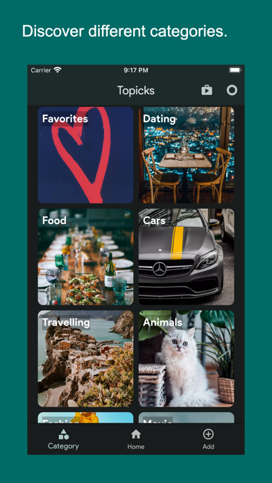 Topicks Screenshot
