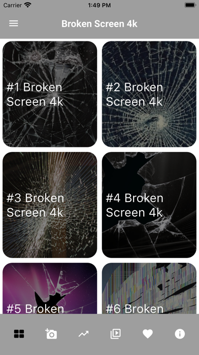 Live Broken Screen - Wallpaper Screenshot