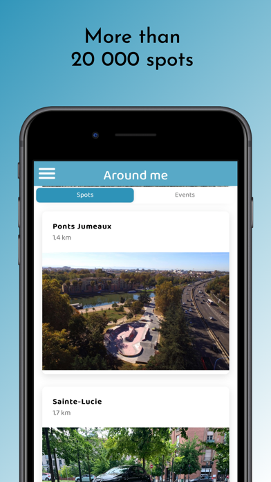 Screenshot #3 pour Smap - Skateparks, skate spots