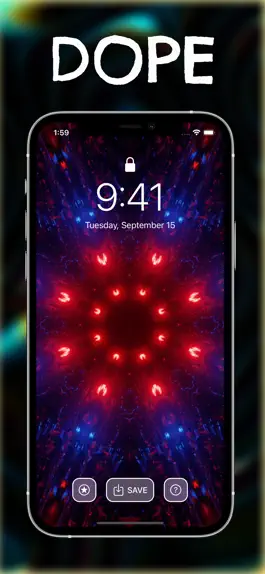 Game screenshot Trippy: Dope Live Wallpapers apk