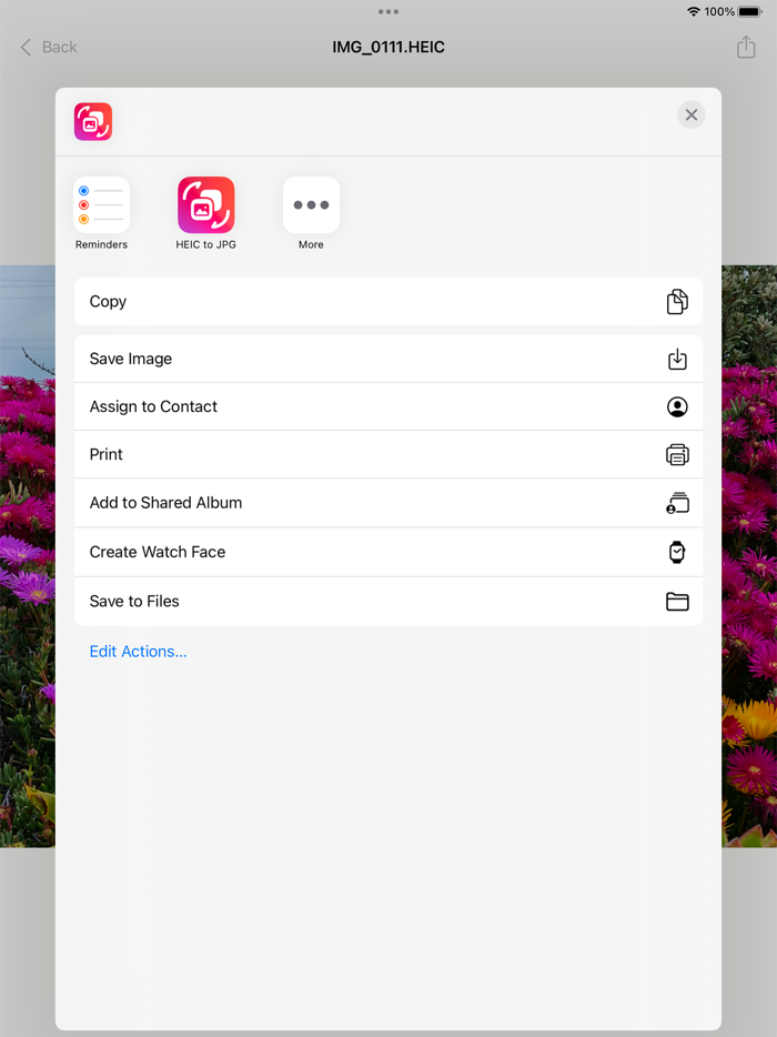 HEIC Converter Image  Photo
