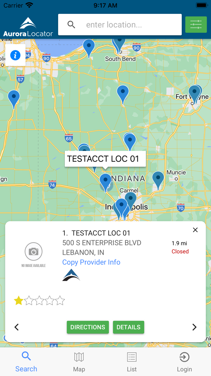 Aurora Dealer Locator