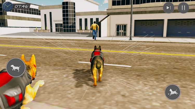 US Police Dog City Security 3D screenshot-3