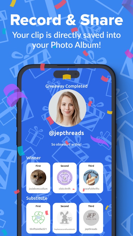 #4. Easy Giveaway Comment Picker (iOS) 来自: ibrahim furkan mumcu