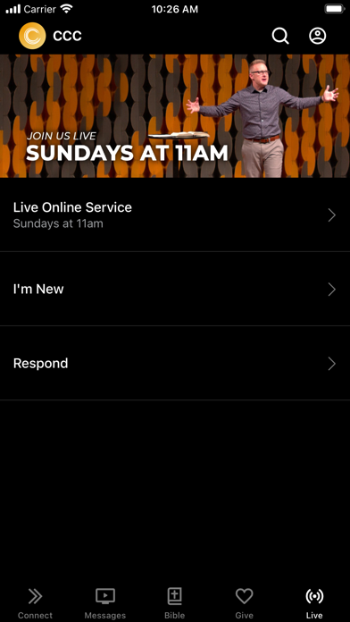 Christian Celebration Center Screenshot