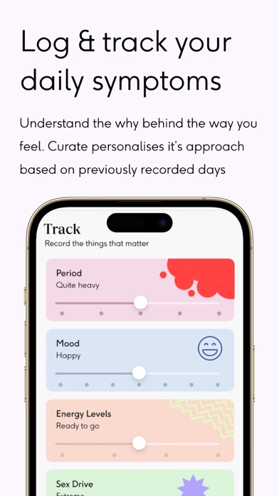 Curate - Female Health Screenshot