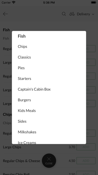 Captains Cabin Fish And Chips Screenshot