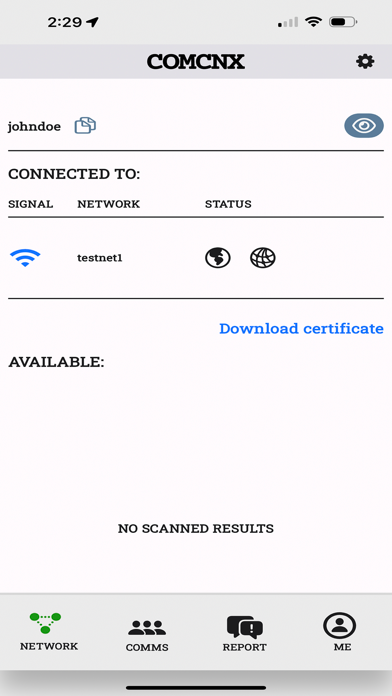Screenshot 3 of COMCNX App