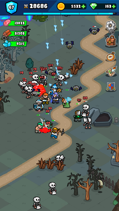 Rumble Heroes : Adventure RPG screenshot 2