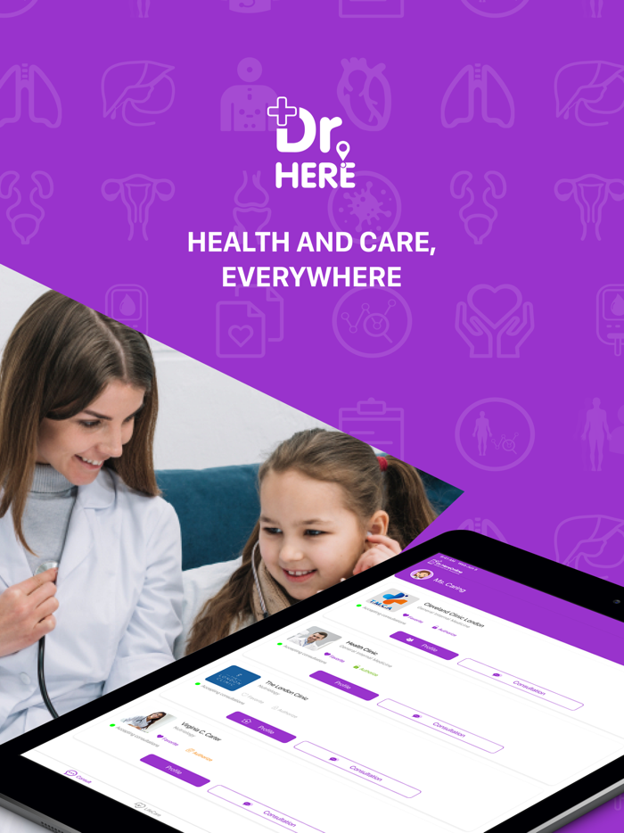 Dr. Here Online Member APP