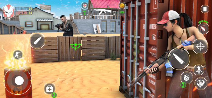 FPS Battle Royale Gun Games