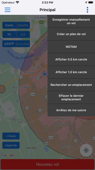 Screenshot #3 pour Pilote de drone Canada