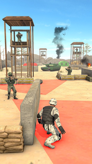 Soldier Escape-CrawlingFields Screenshot