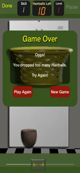 Game screenshot Hairball Drop apk