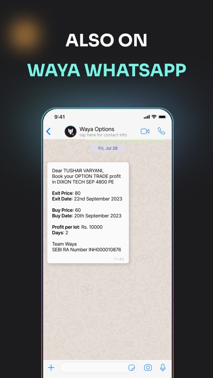 Waya - Futures and Options screenshot-3