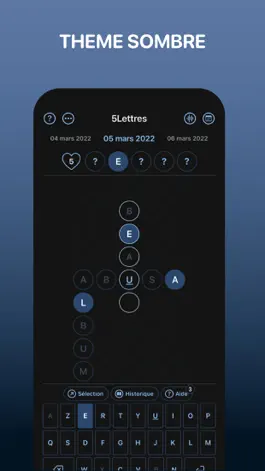 Game screenshot 5Lettres 2022 - Mots croisés hack