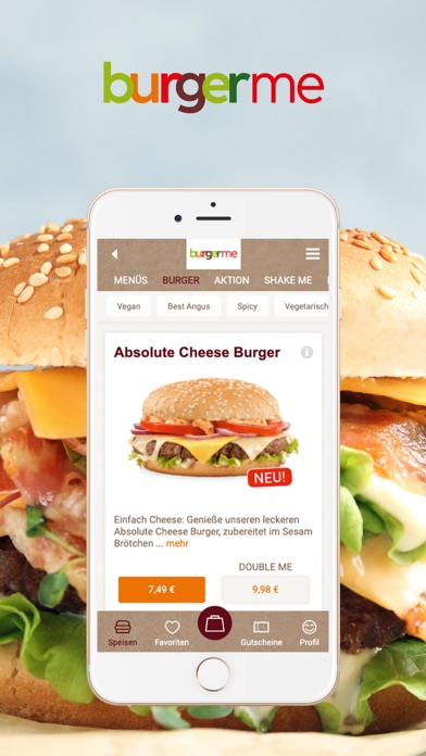 burgerme DE Screenshot