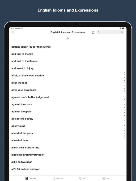 Screenshot #4 pour English Idioms and Expressions