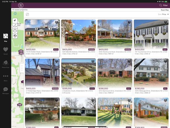 BHHS Carolinas Companies iPad screenshot 2 - Lifestyle app