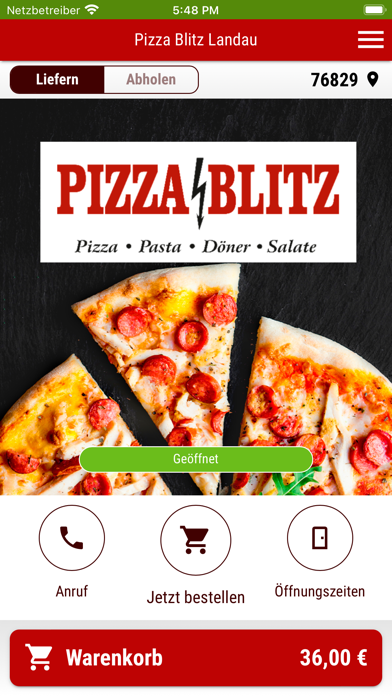 Pizza Blitz Landau Screenshot