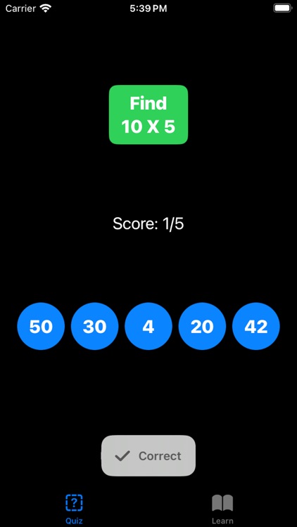SQTimesTable screenshot-5