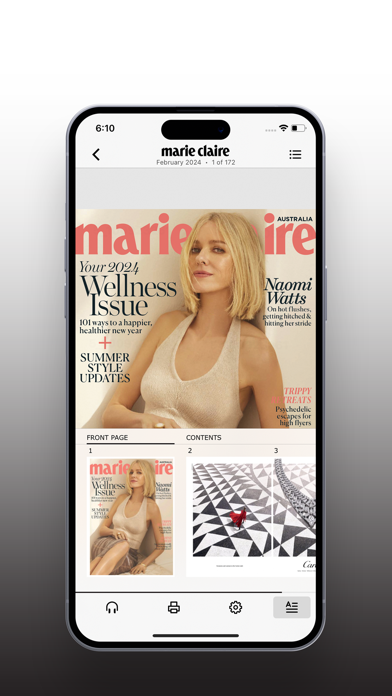 Marie Claire Australia Screenshot