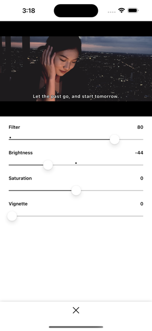 ‎Film Filter: Photos to Movies Screenshot