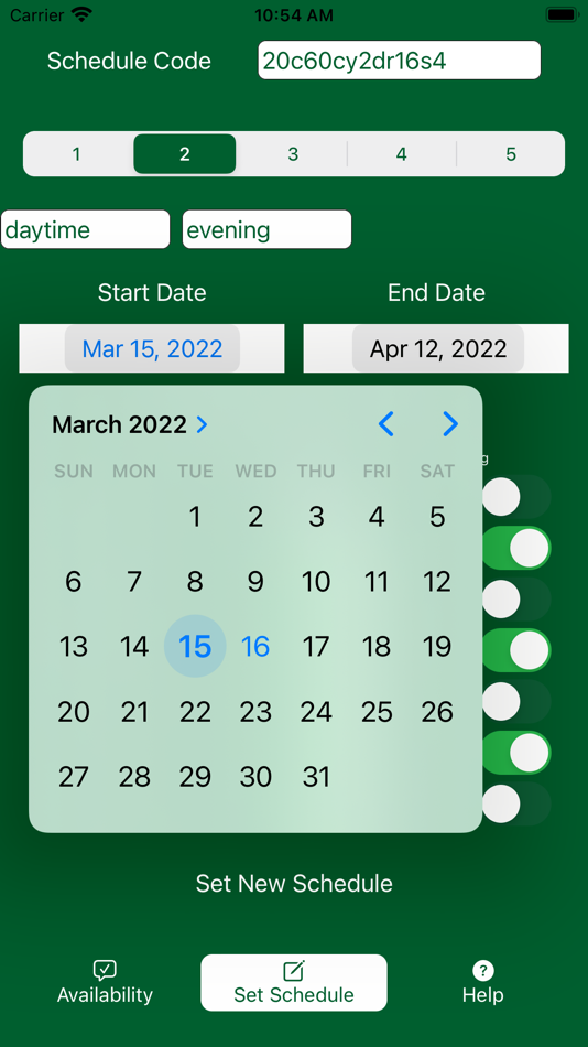 #5. Simple Scheduler (iOS) 由: Peter Hinman