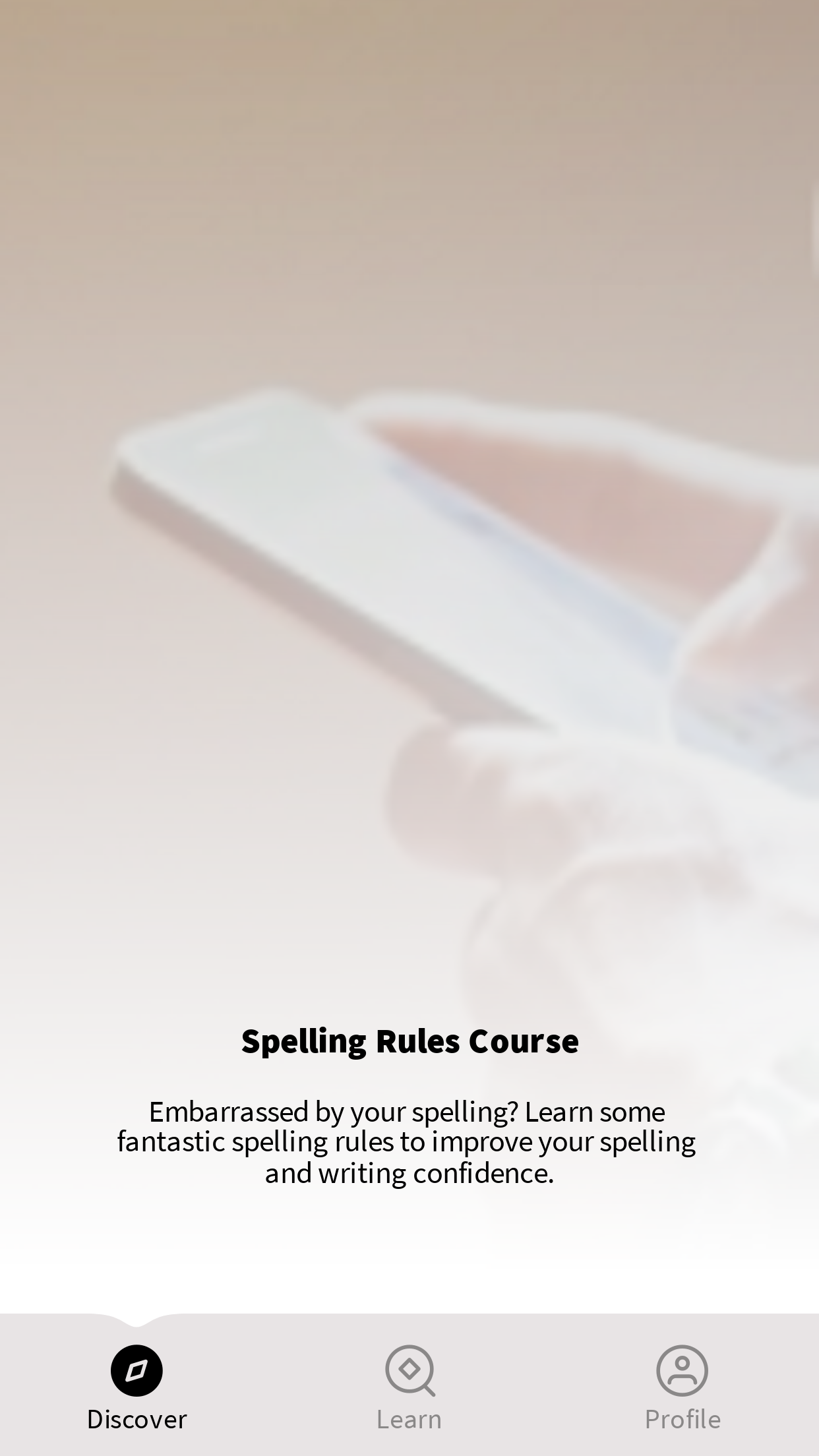 Spelling Rules Course