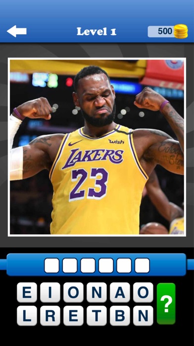 Whos the Player Basketball App Screenshot