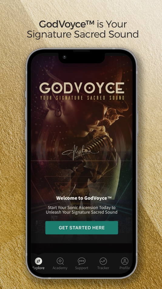 #1. GodVoyce (iOS) 由: Keith Alishina Lightning