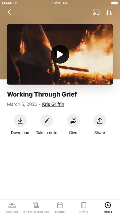 Lafayette Vineyard Church Screenshot